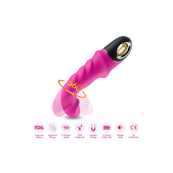Vibromasseur rose G-spot Joy Blade vibrations puissantes 